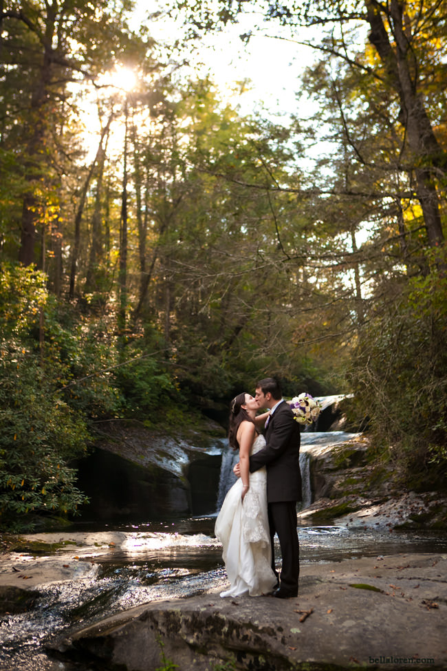 Plan a romantic Lake Lure wedding.