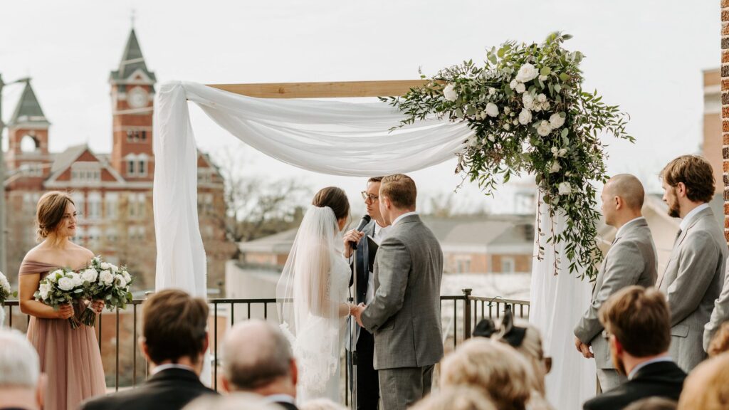 Rooftop Wedding