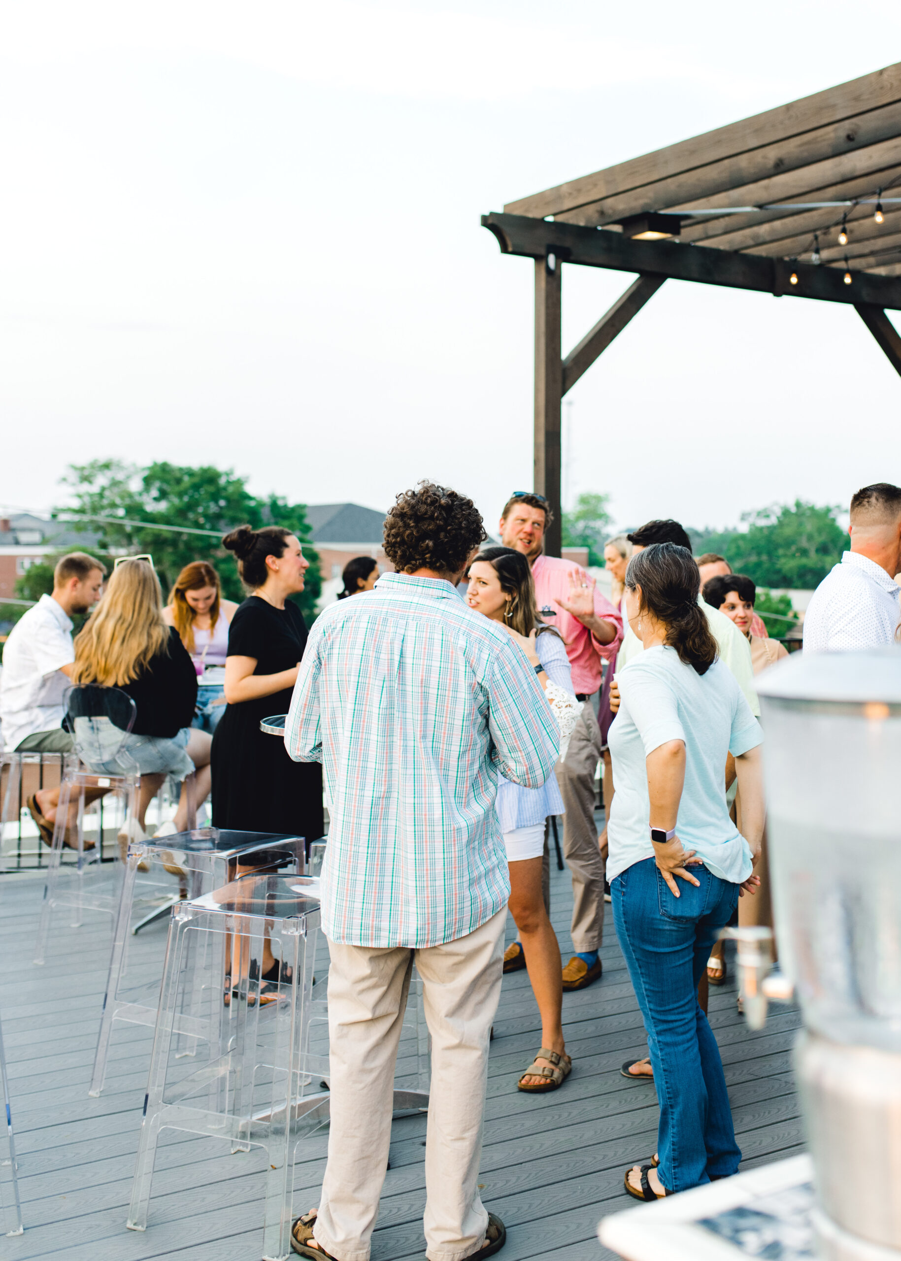 Private event space at rooftop bar Auburn AL