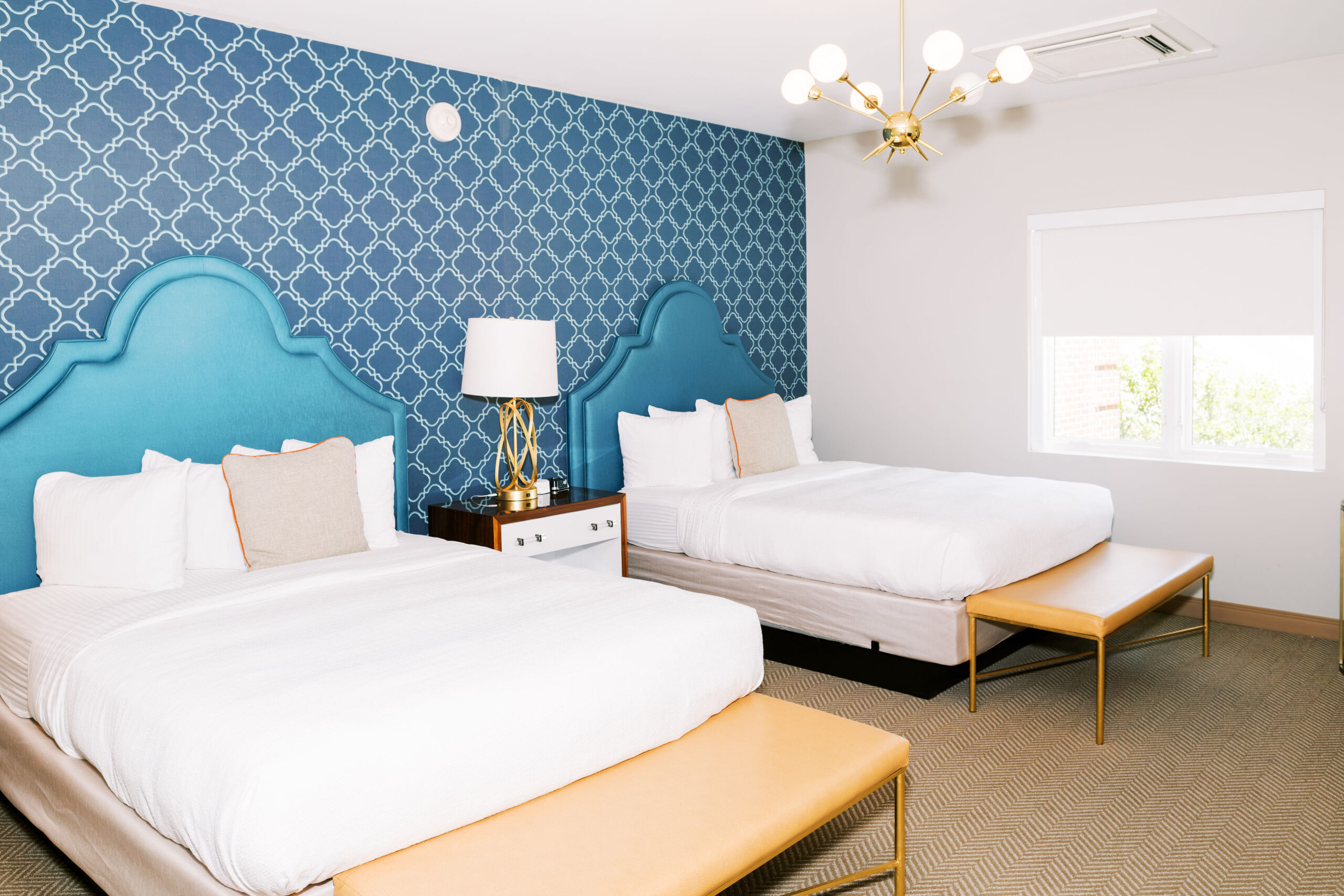 Auburn double queen room at The Collegiate Hotel