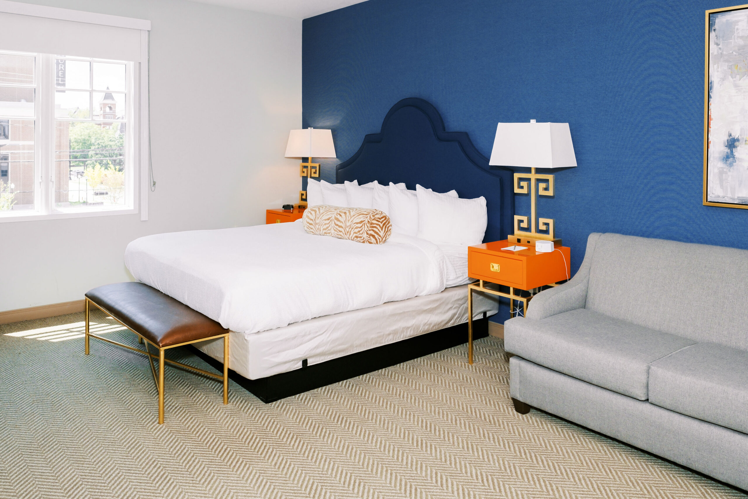 Auburn junior suite at The Collegiate Hotel