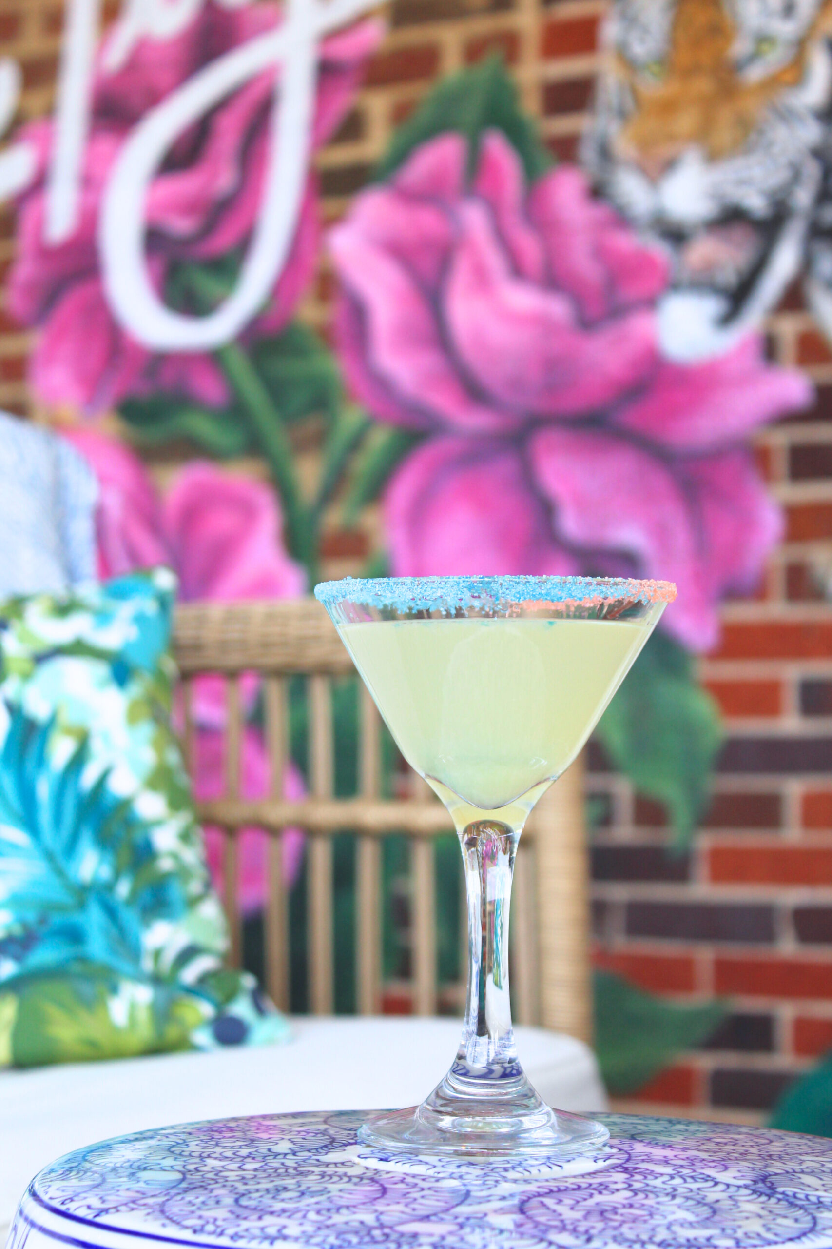 Toomer-Tini craft cocktail at The Bar at Wittel in Auburn Alabama