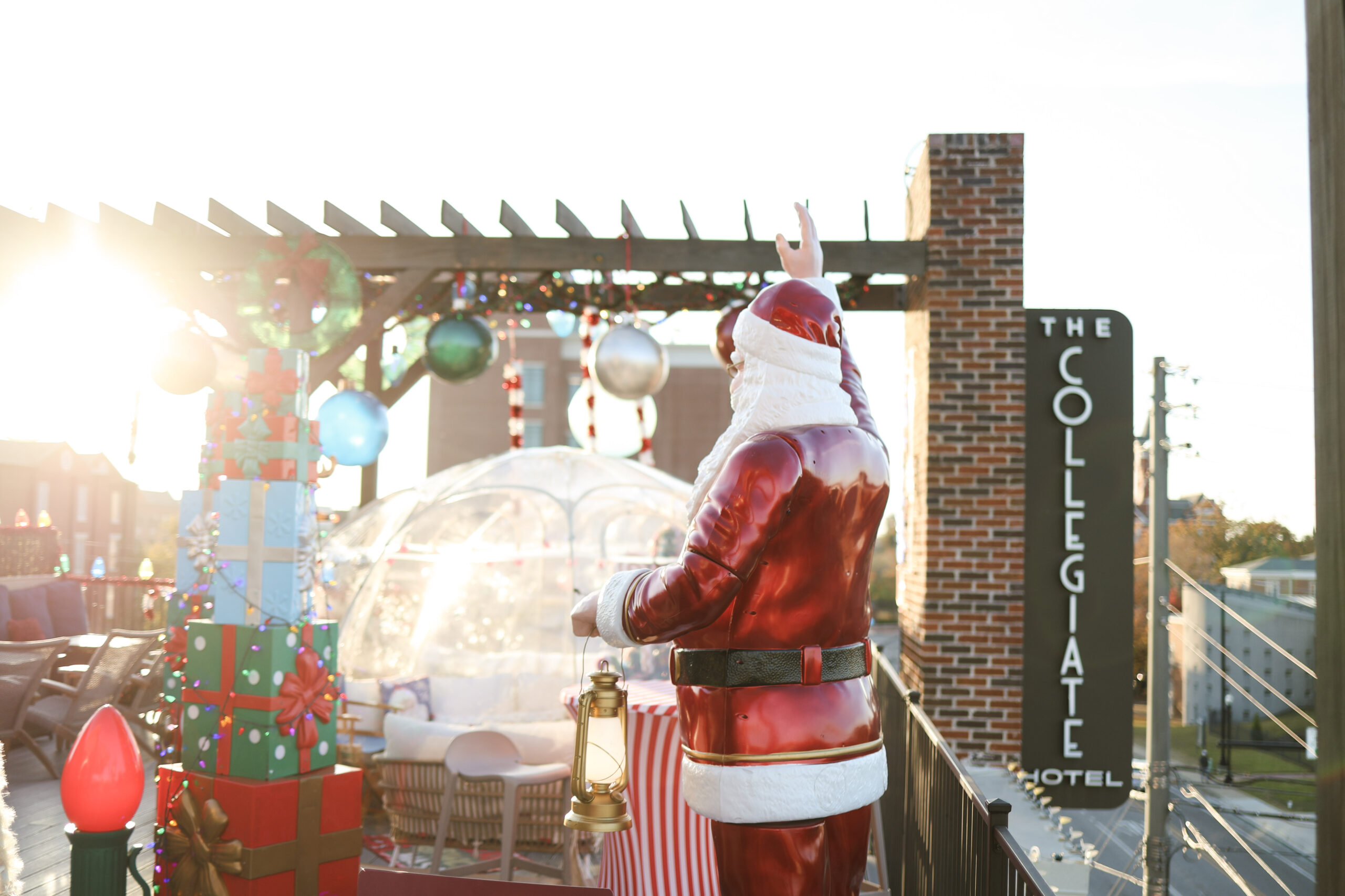 Boozie Bubble Christmas in Auburn Alabama