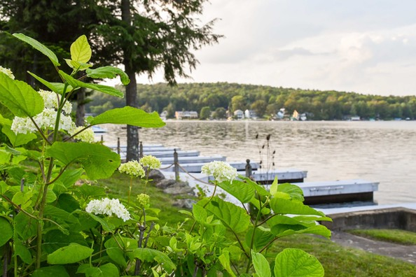 view of the lake