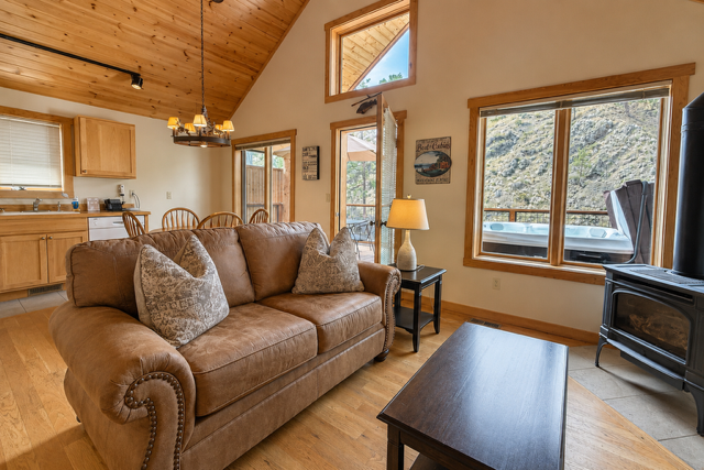 Premier One-Bedroom Riverside Cabin