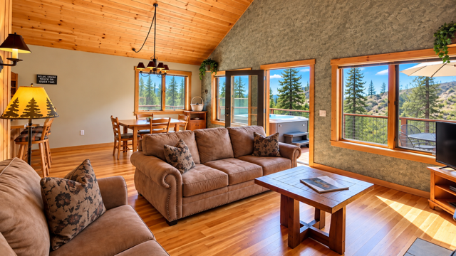 Deluxe Two-Bedroom Riverside Cabin