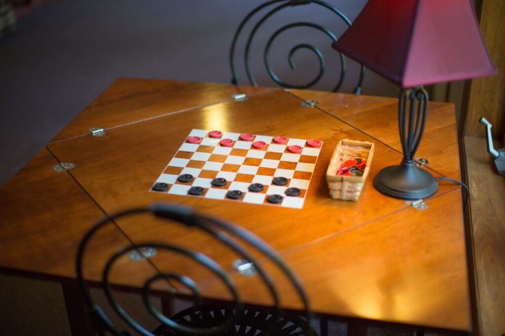 checker table
