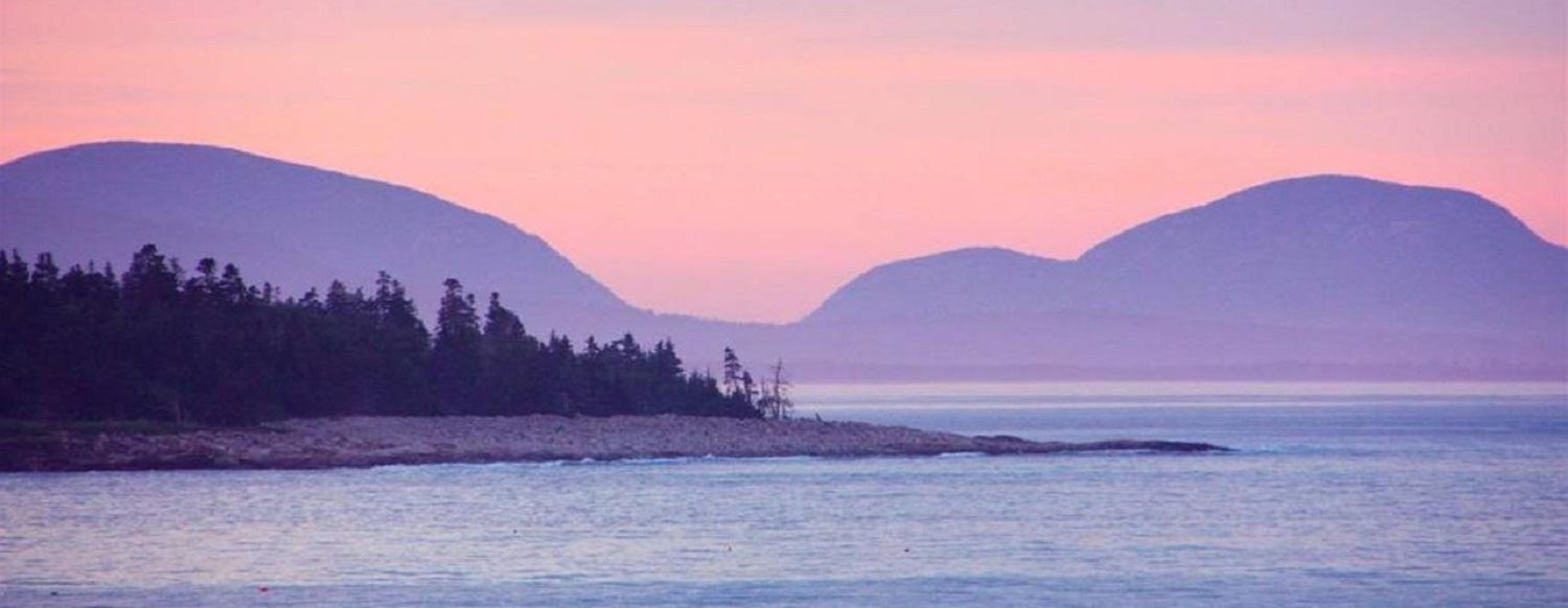 Great Duck Island House | Shoreline at Sunset