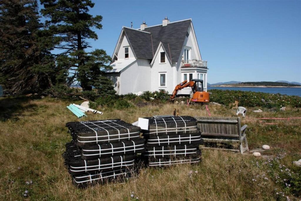 Great Duck Island House | Well Drilling Story
