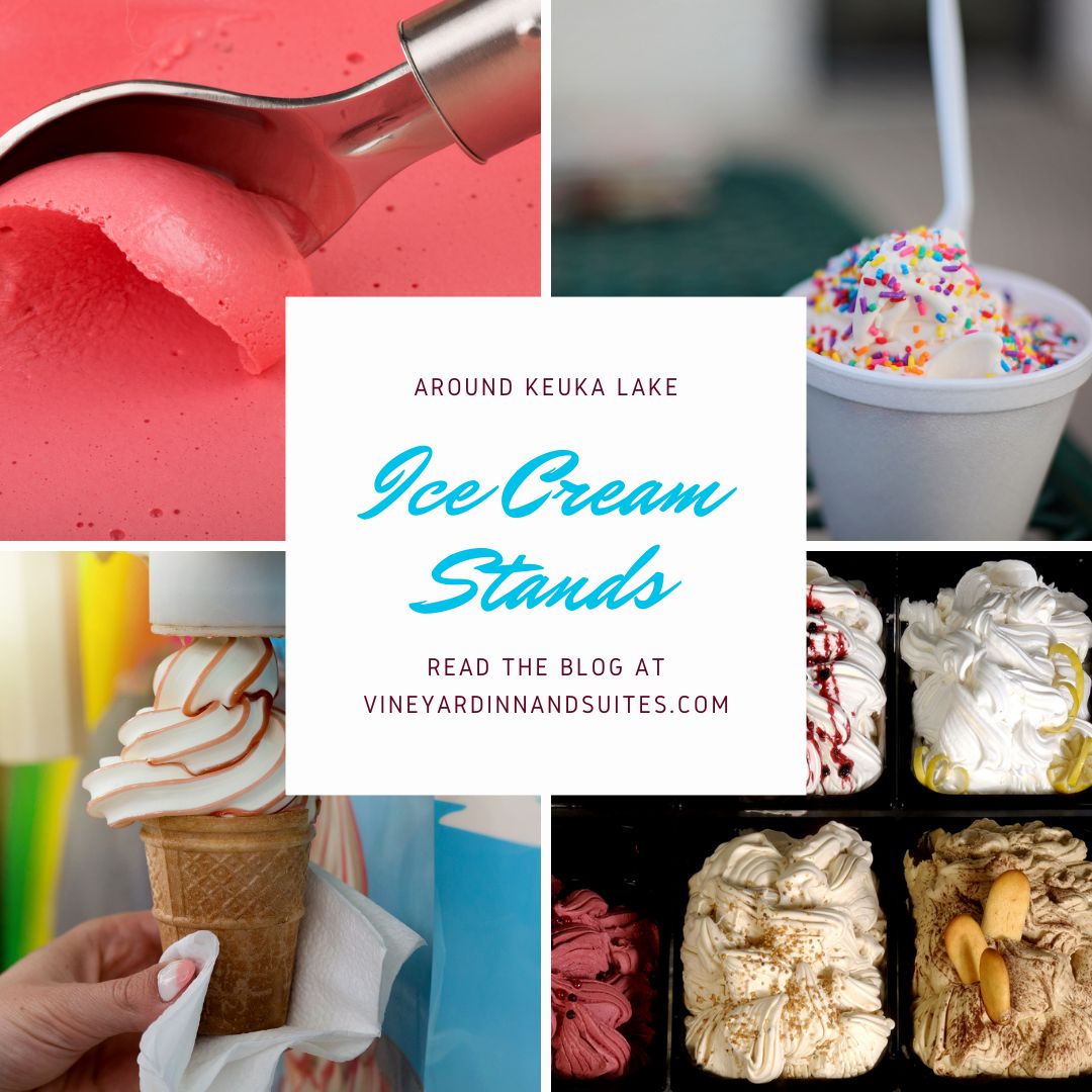 Ice Cream Stands Around Keuka Lake
