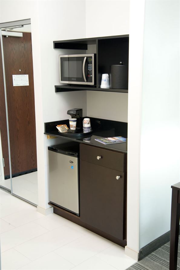 Microwave and Mini-fridge at Hammondsport Hotel