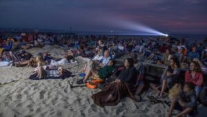 Movie on the Beach