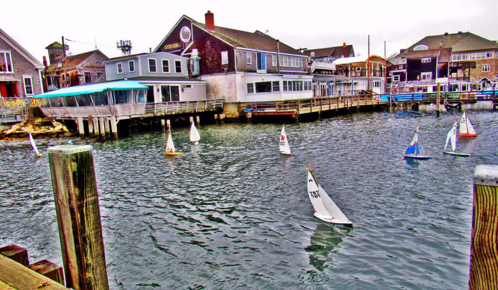 Model Boats on the Water