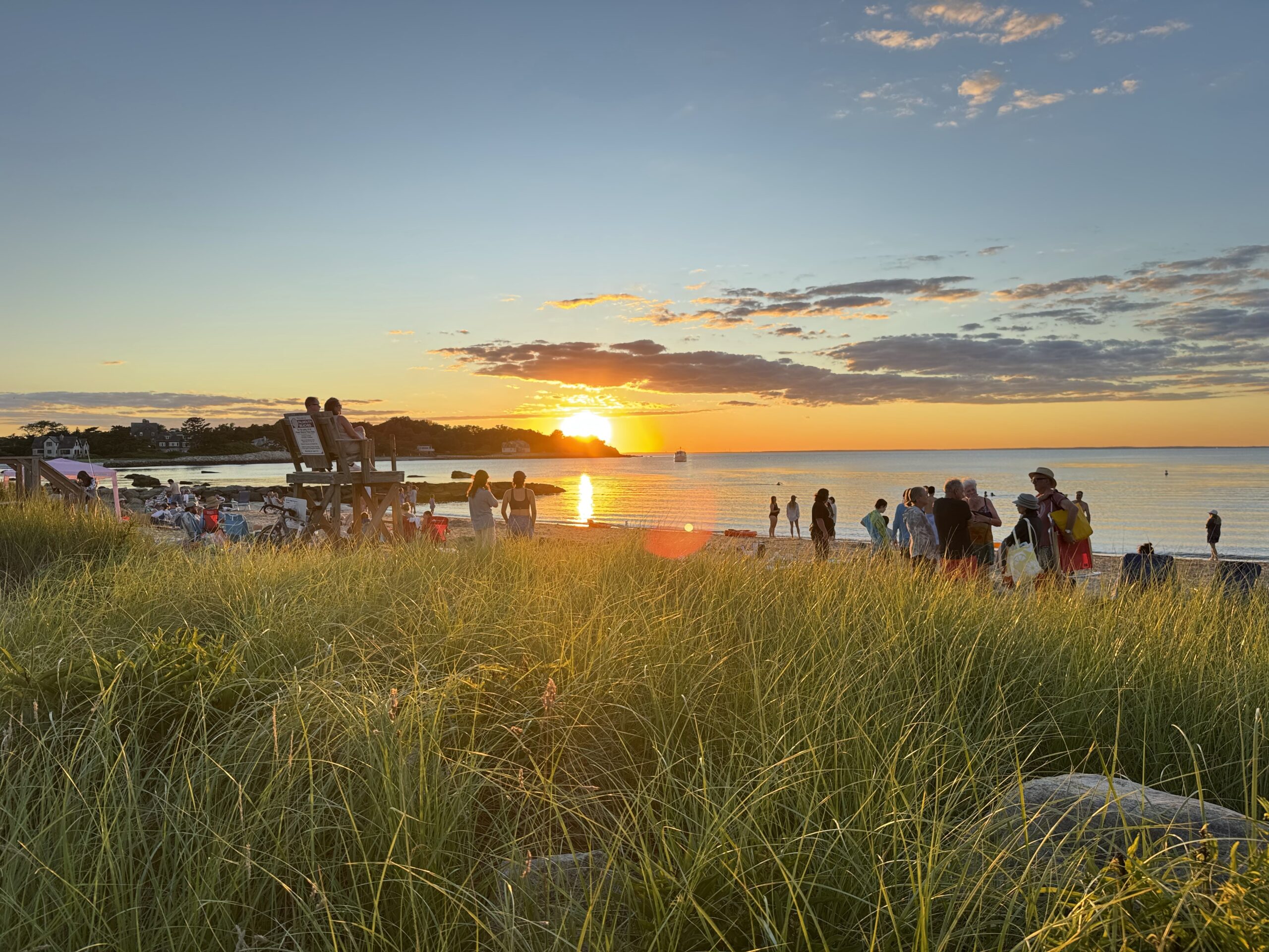A Perfect Evening in Woods Hole: Summer Sunset with Supper & S’mores