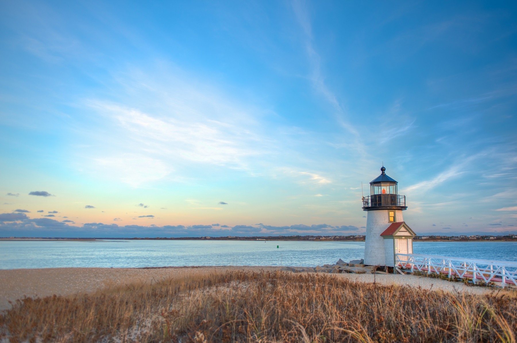 Brant Point Lighthouse in Nantucket MA is just one of the many attractions you'll find in our Cape Cod Travel Guide.