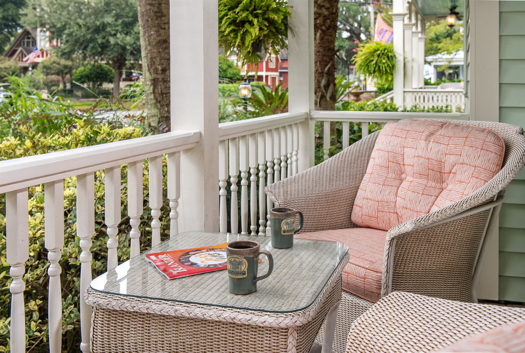Room 8 at The Addison on Amelia Island - seating area out on the porch