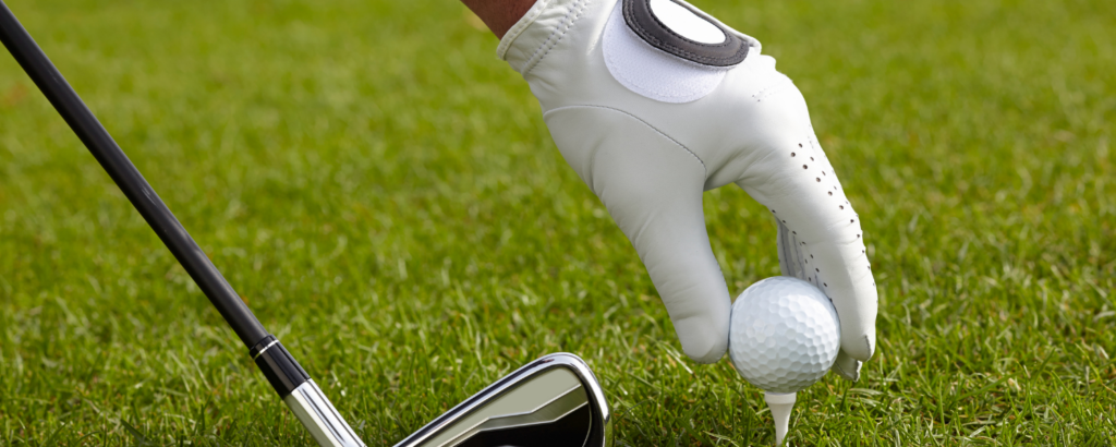 golfing