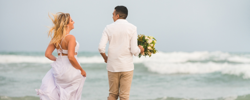 Couple on beach