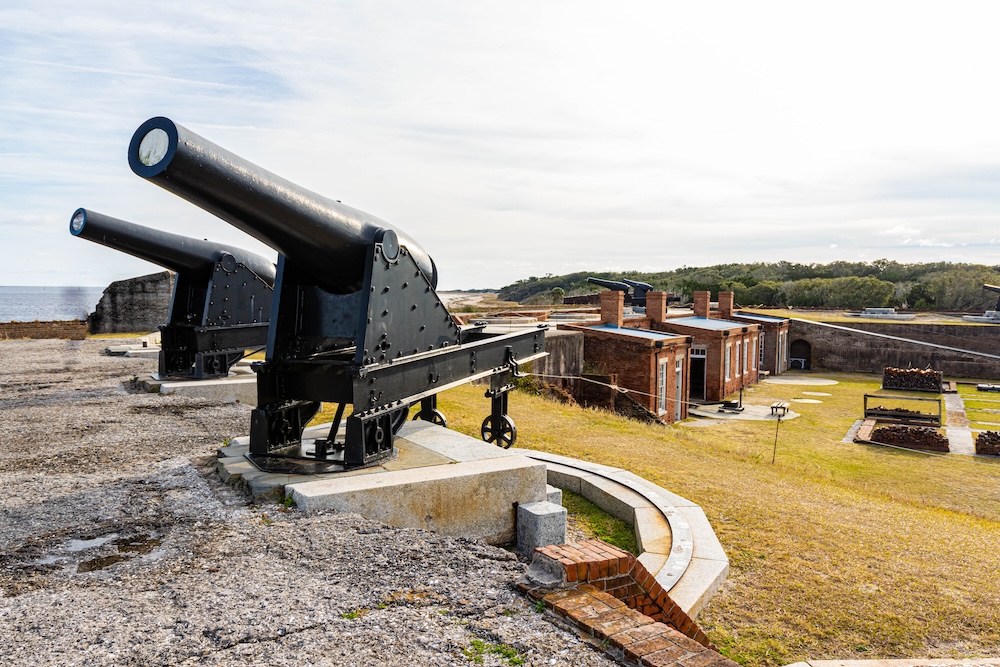 Cannons at Forth Clinch State Park Fernandina Beach Amelia Island