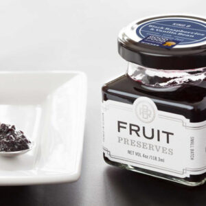 King B Black Raspberry Preserves with Vanilla Bean and Candied Lemon Zest | The Welsh Hills Inn