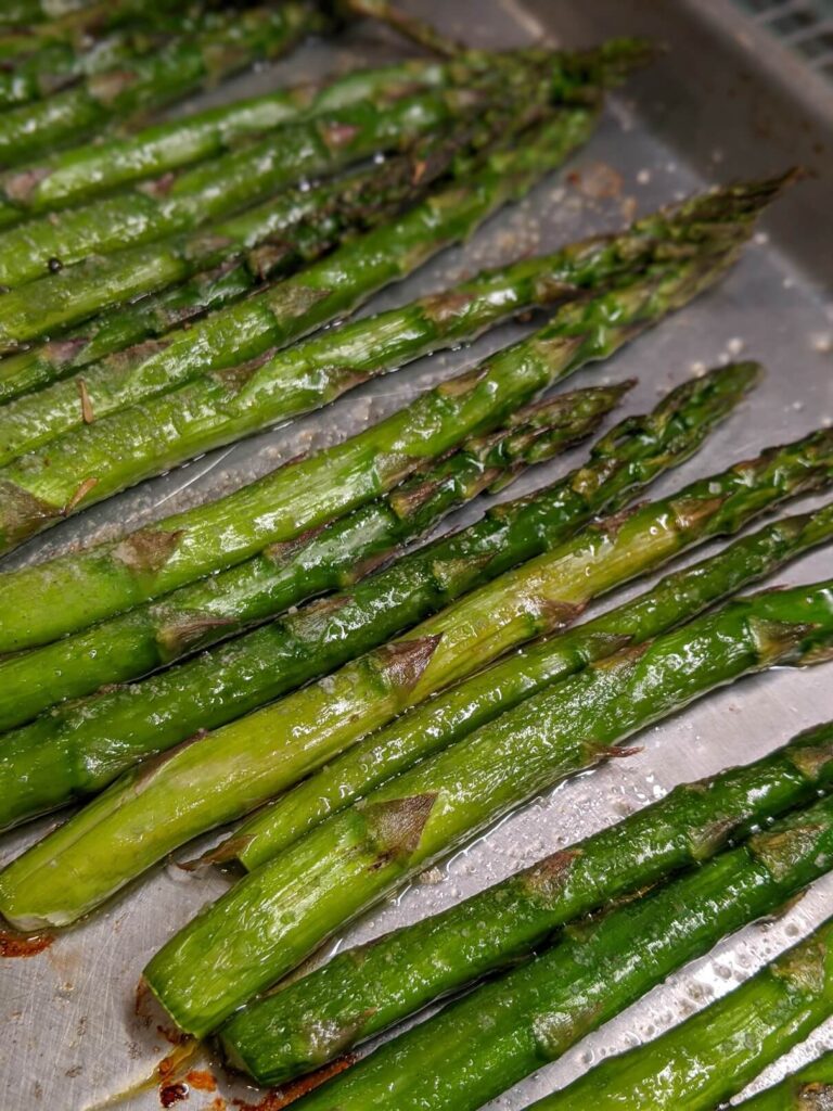 asparagus roasting