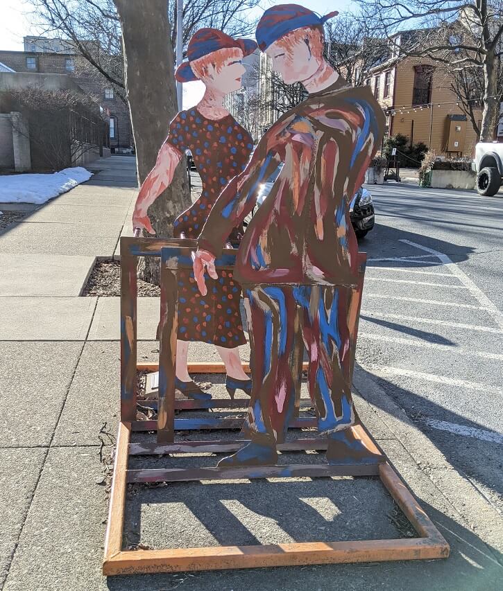 Artist-Designed Sculpture Bike Racks in Easton PA