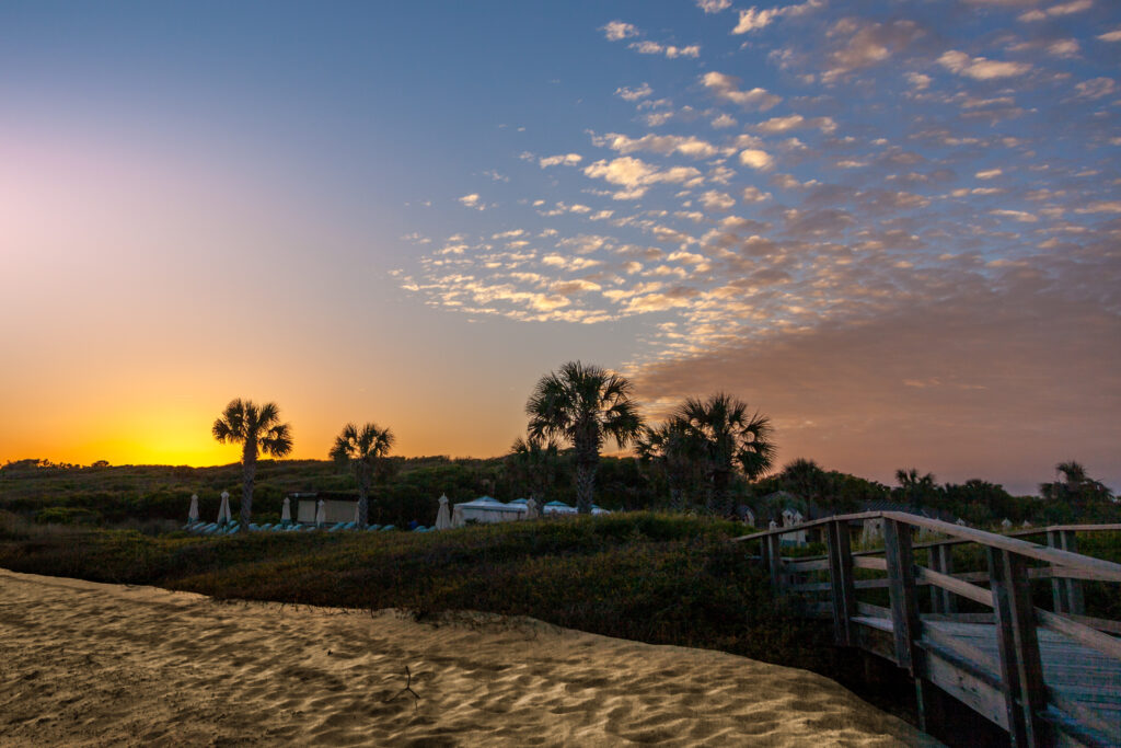 Sunset over Kiawah Island, SC