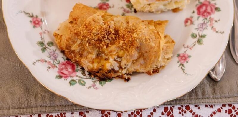 Sausage and Cheese Breakfast Strudels