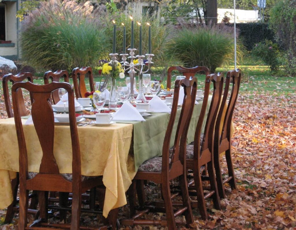 Weddings - Dinner Table Setup