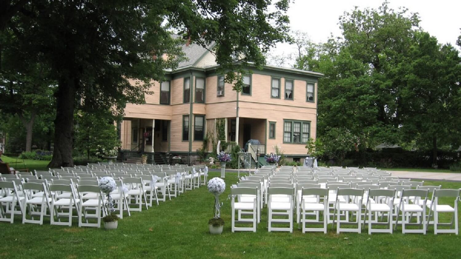 Weddings - Our Lawn Setup for a Reception