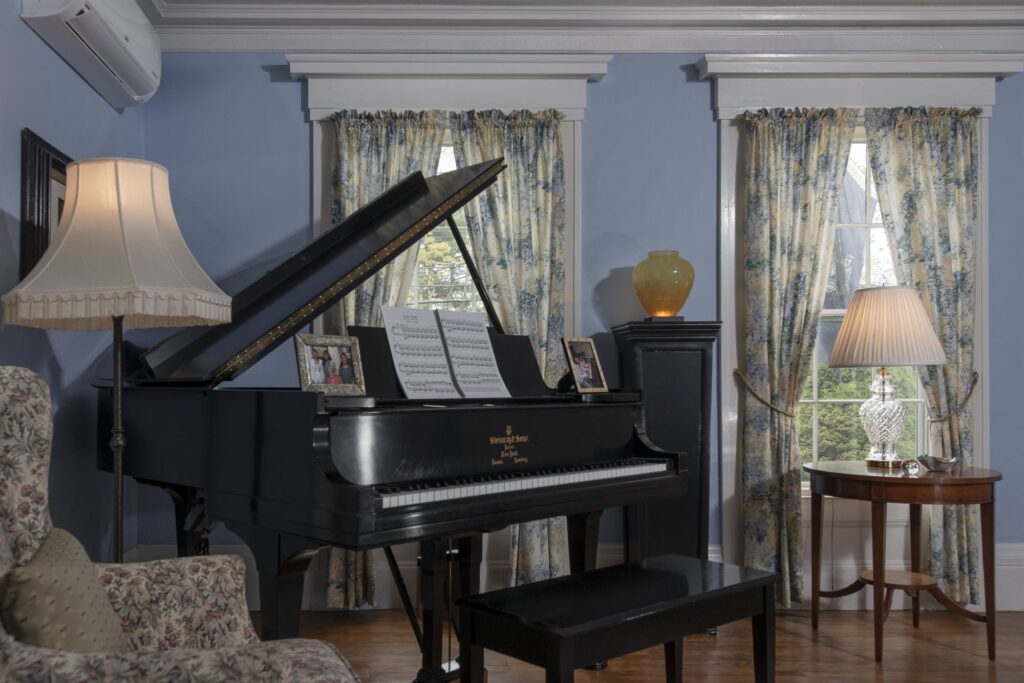 Piano Room at Camden Maine Stay Inn Camden, ME