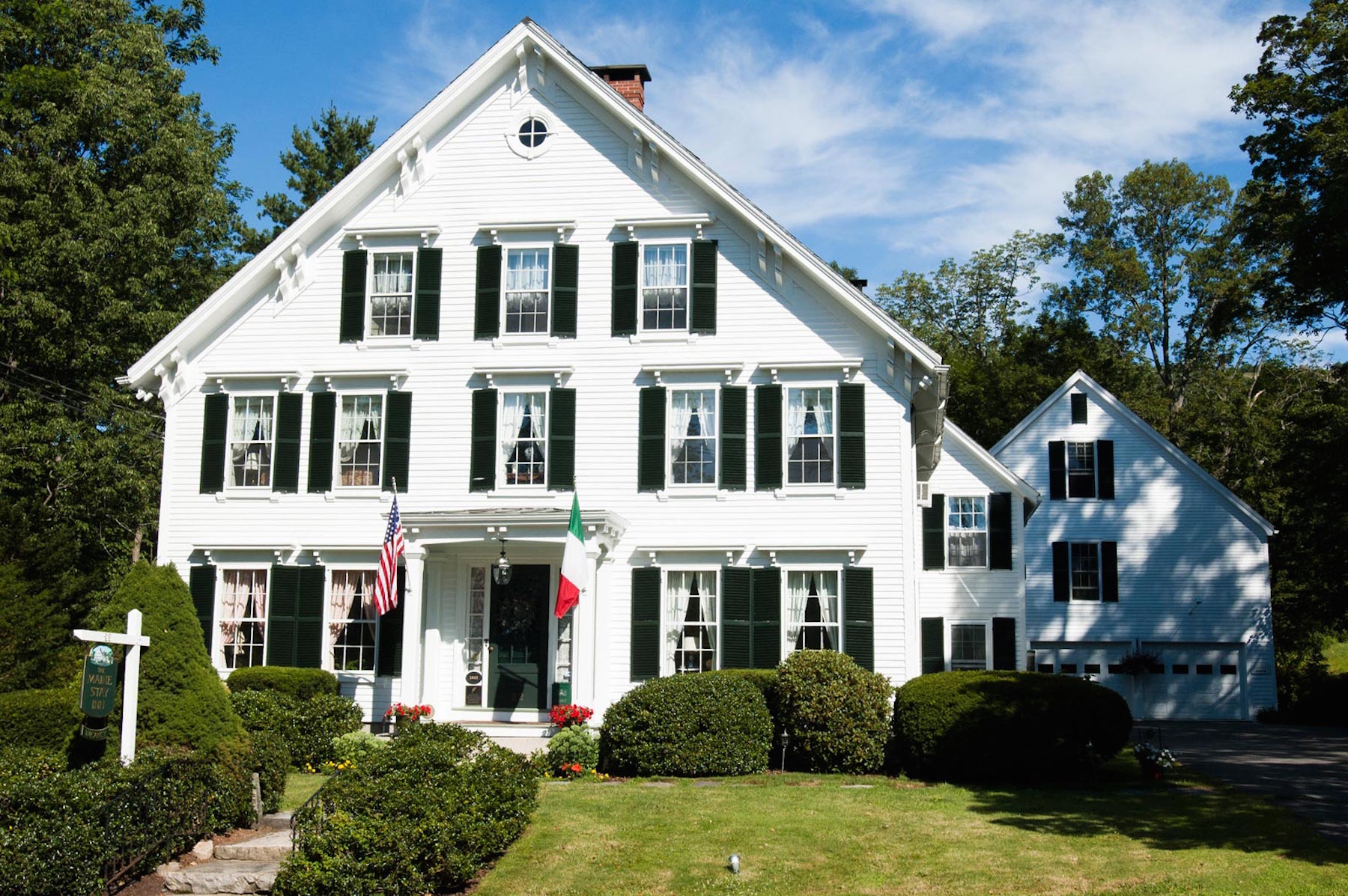 Accommodations at Camden Maine Stay Inn.