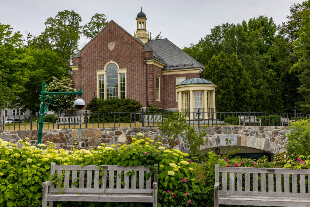 Camden Maine historic library