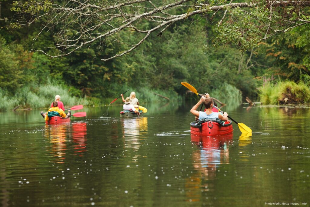 kayaking