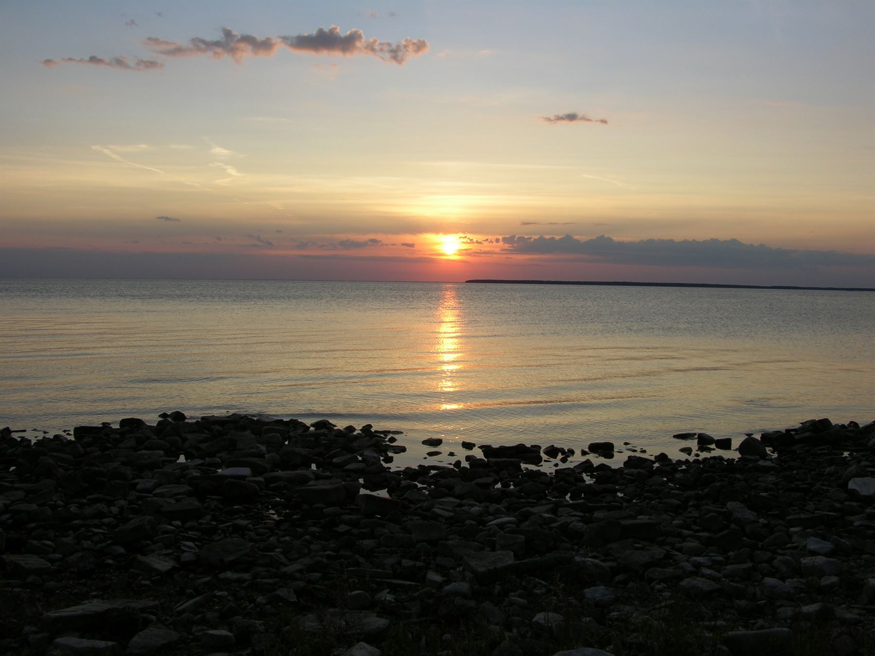 Sunset from Fish Creek Beach