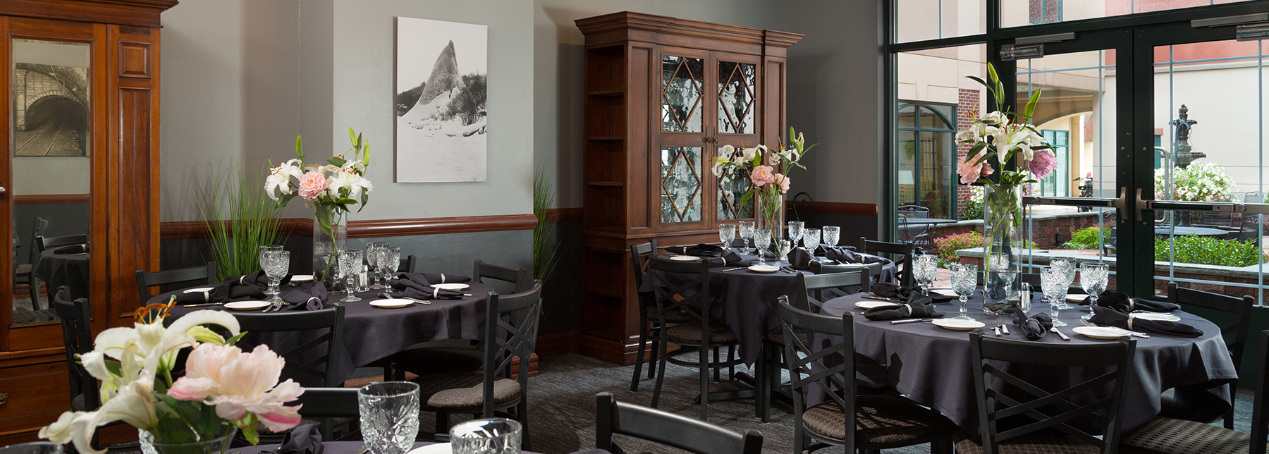 Hotel Anthracite Private Dining Room