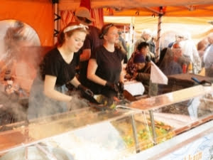 Food Stand at Festival