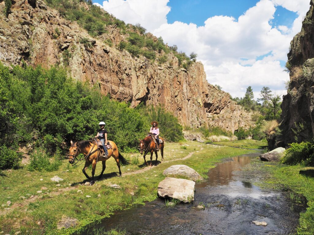 Children Horseback Riding