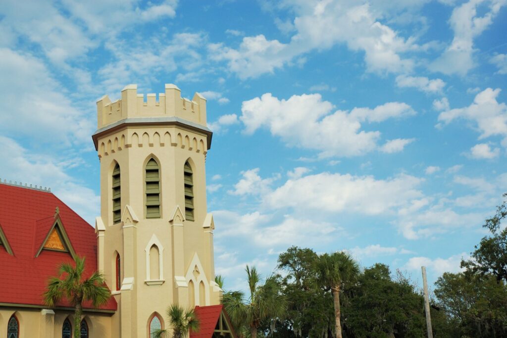 Enjoy a unique experience at the Colonial Church on Amelia Island