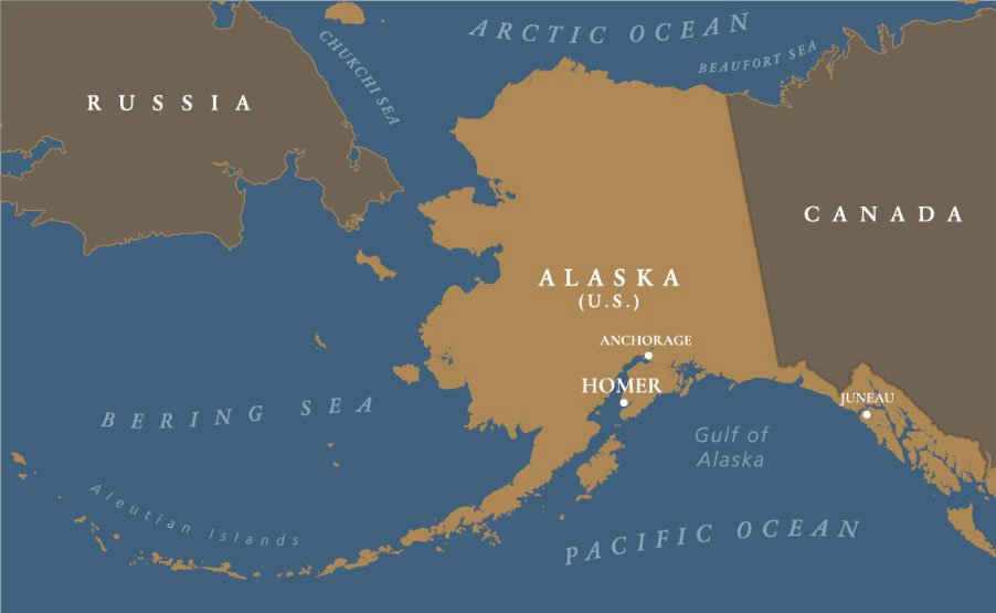 map image of Alaska