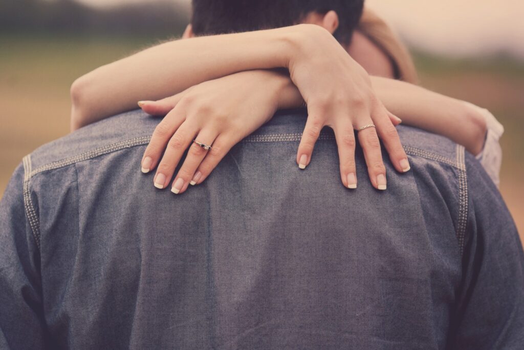 couple photo at one of the best places to get engaged in Alaska