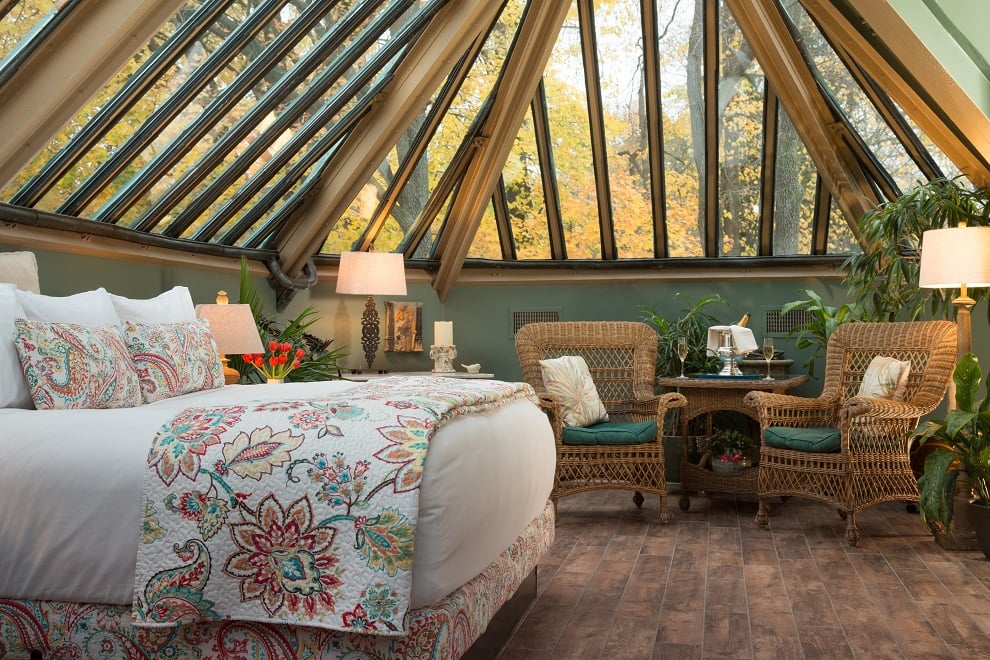 Conservatory bedroom