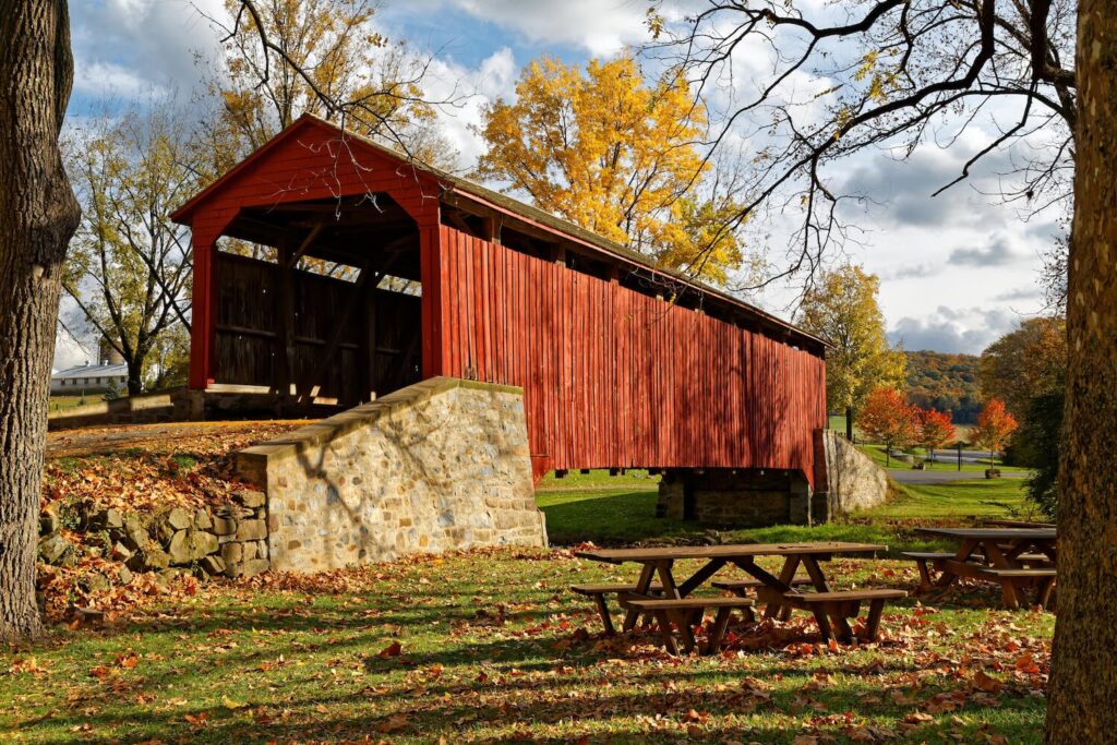 late fall in Lehigh Valley, PA