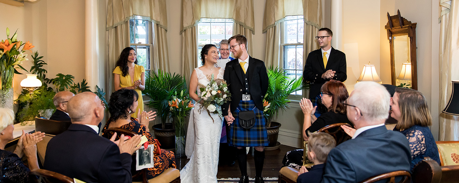 Micro Weddings at The Sayre Mansion are Simply Grand