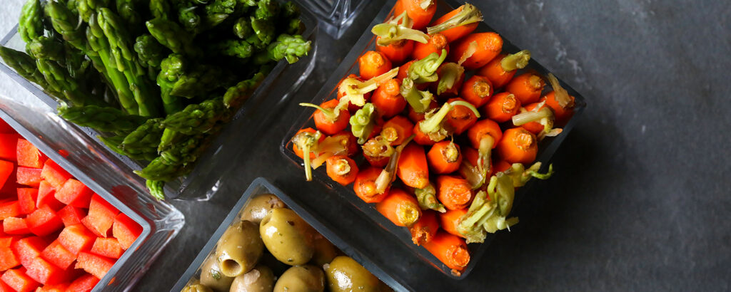 peppers and veggies