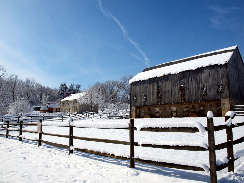 Burnside Snowy holiday activities in lehigh valley