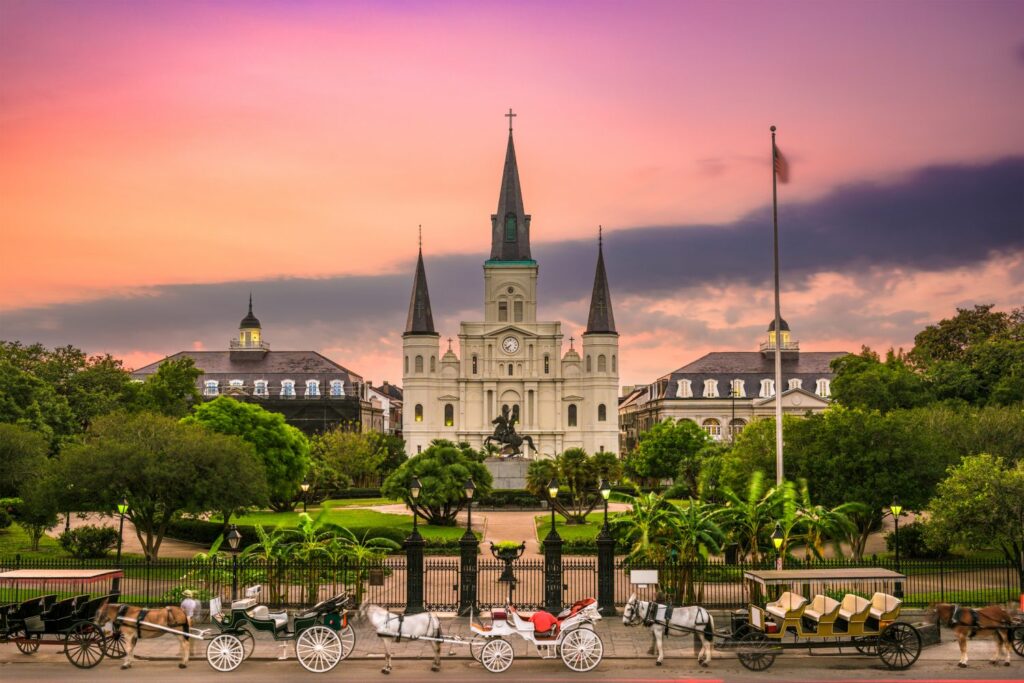 Jackson Square New Orleans | Best time to visit new orleans