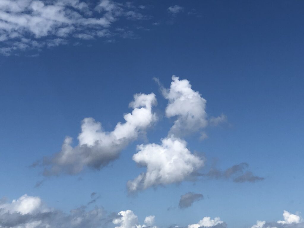 New Orleans clouds.