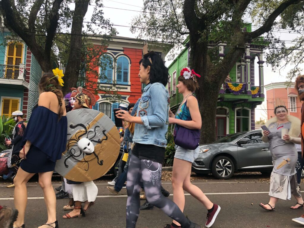 Every day is a parade in New Orleans