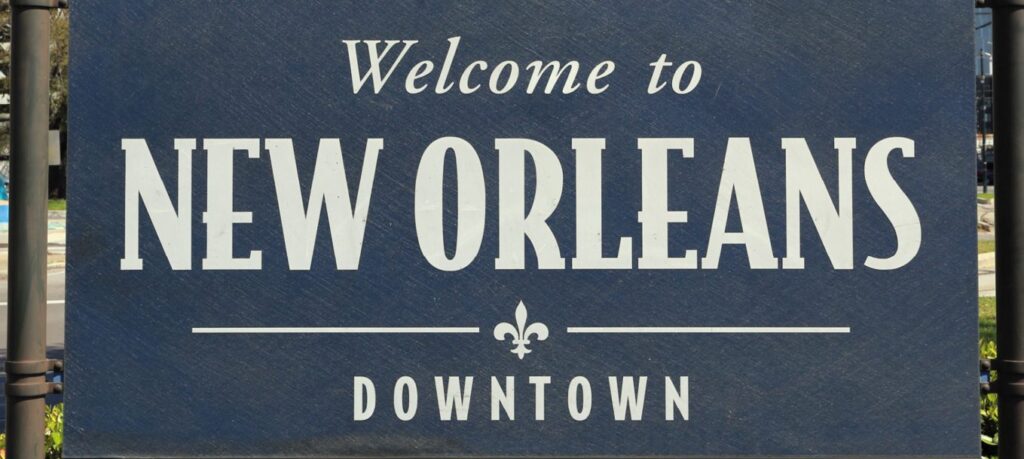 Welcome to Downtown New Orleans.